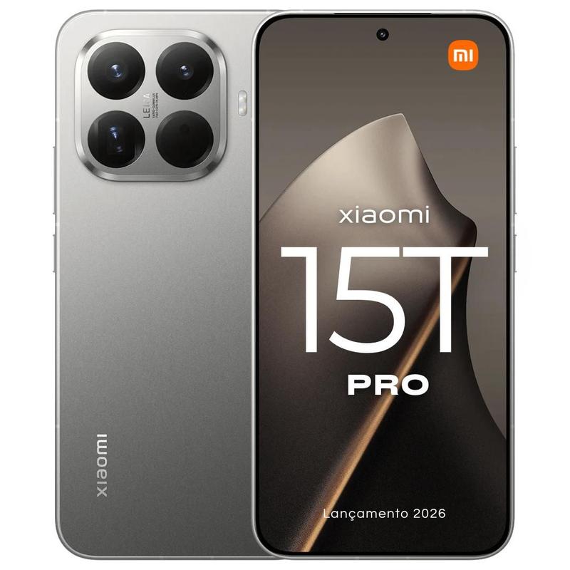 Celular Xiaomi 15T Pro 5G 256GB 12GB RAM Tela AMOLED 6.83 144Hz
